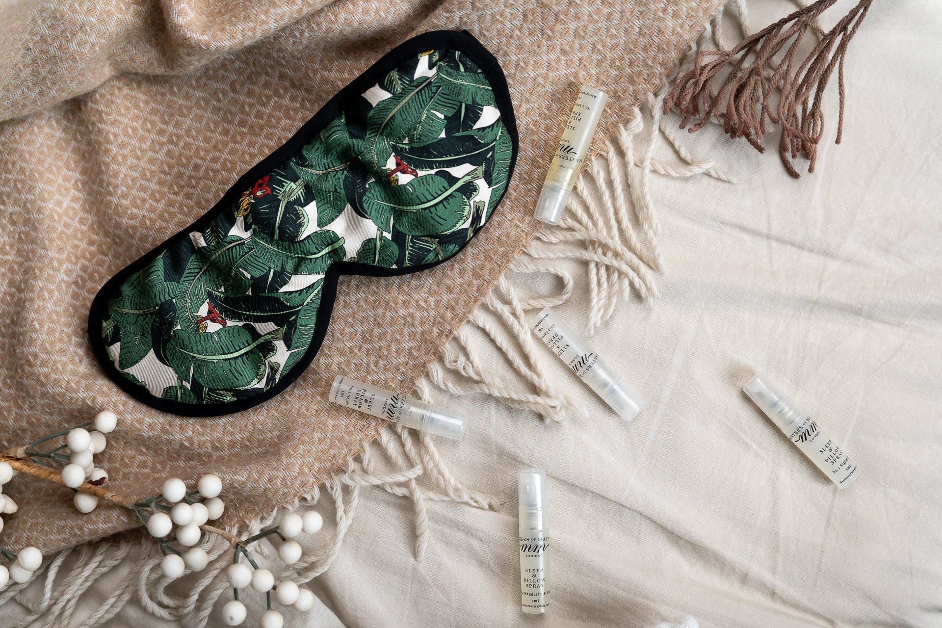 Banana Leaf Limited Edition Sleep Mask