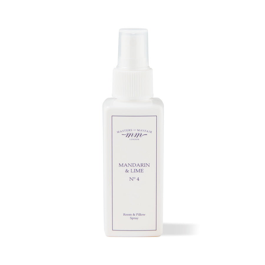 Mandarin Lime Pillow room spray mist scent UK Masters of Mayfair