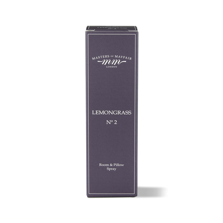 Masters of Mayfair Lemongrass pillow spray box