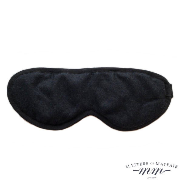 Masters of Mayfair Merino Sleep Mask in Black